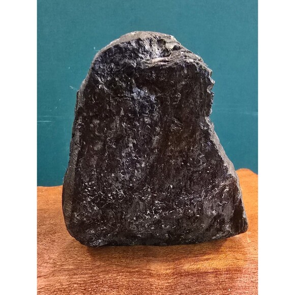 Primitive South American Style Carved Serpentine Stone Head  3"x2.5"x2" - Picture 6 of 7